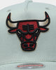 Mitchell & Ness Chicago Bulls Diamond One Redline Snapback Cucumber