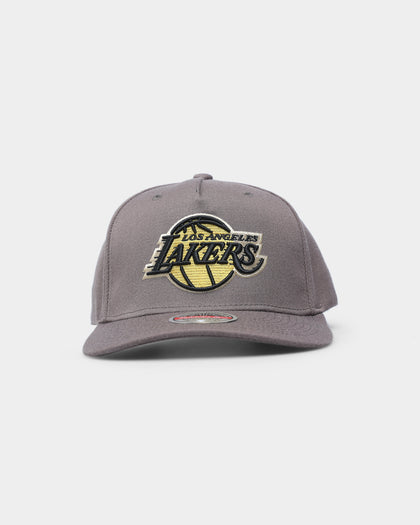 Mitchell & Ness Los Angeles Lakers Diamond One Redline Snapback Walnut