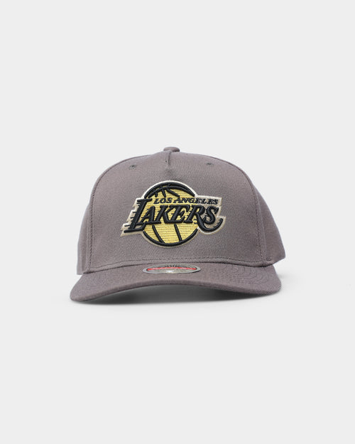 Mitchell & Ness Los Angeles Lakers Diamond One Redline Snapback Walnut