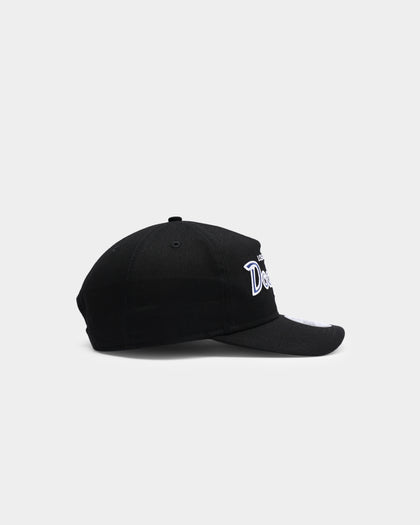 New Era Los Angeles Dodgers Coach Script Old Golfer Snapback Black