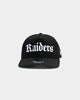 New Era Las Vegas Raiders Old English Script Old Golfer Snapback Black