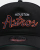 New Era Houston Astros Coach Script Old Golfer Snapback Black