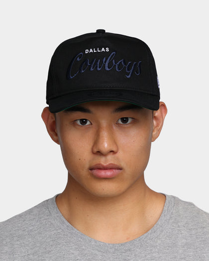 New Era Dallas Cowboys Coach Script Old Golfer Snapback Black