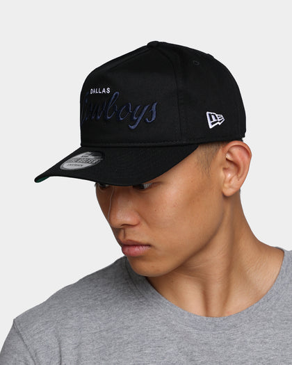 New Era Dallas Cowboys Coach Script Old Golfer Snapback Black