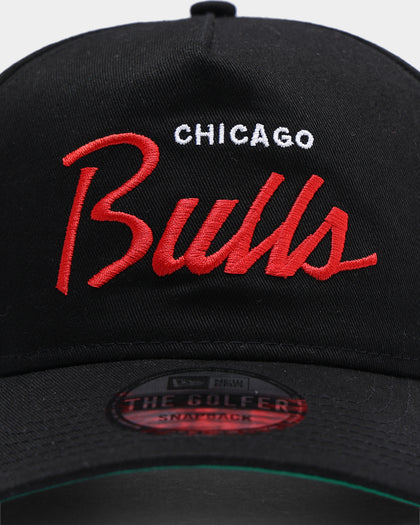 New Era Chicago Bulls Coach Script Old Golfer Snapback Black