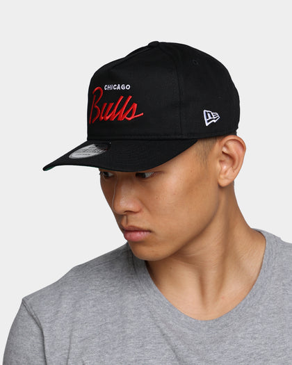 New Era Chicago Bulls Coach Script Old Golfer Snapback Black