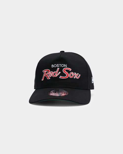 New Era Boston Red Sox Coach Script Old Golfer Snapback Black