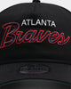 New Era Atlanta Braves Coach Script Old Golfer Snapback Black