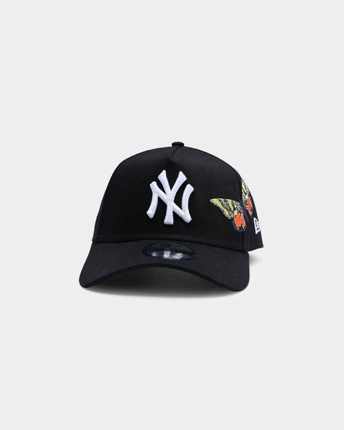 New Era New York Yankees "Butterfly Accent" 9FORTY A-Frame Snapback Black