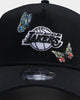 New Era Los Angeles Lakers "Butterfly Logo" 9FORTY A-Frame Snapback Black