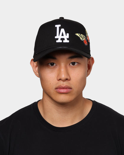 New Era Los Angeles Dodgers "Butterfly Accent" 9FORTY A-Frame Snapback Black