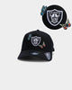 New Era Raiders "Butterfly Logo" 9FORTY A-Frame Snapback Black