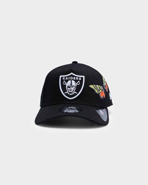 New Era Raiders "Butterfly Accent" 9FORTY A-Frame Snapback Black