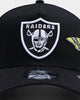 New Era Raiders "Butterfly Accent" 9FORTY A-Frame Snapback Black
