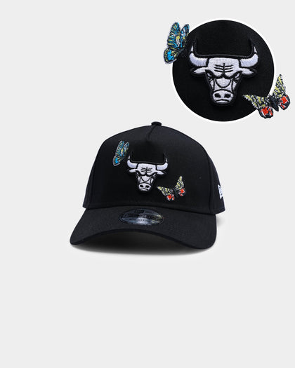 New Era Chicago Bulls "Butterfly Logo" 9FORTY A-Frame Snapback Black
