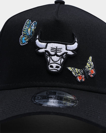 New Era Chicago Bulls "Butterfly Logo" 9FORTY A-Frame Snapback Black