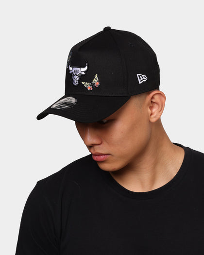 New Era Chicago Bulls "Butterfly Logo" 9FORTY A-Frame Snapback Black