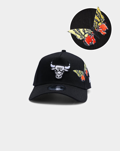 New Era Chicago Bulls "Butterfly Accent" 9FORTY A-Frame Snapback Black