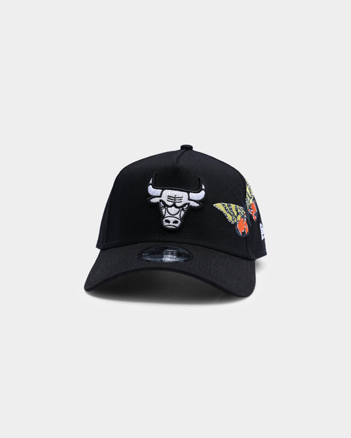 New Era Chicago Bulls "Butterfly Accent" 9FORTY A-Frame Snapback Black