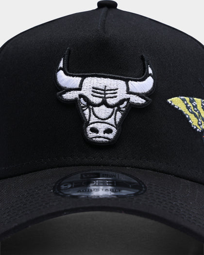 New Era Chicago Bulls "Butterfly Accent" 9FORTY A-Frame Snapback Black