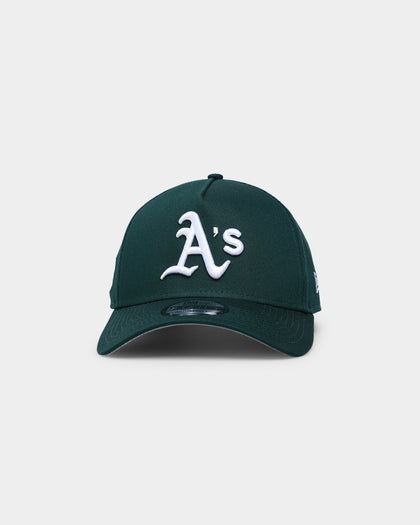 New Era Oakland Athletics Q221 World Series 9FORTY A-Frame Snapback Dark Green