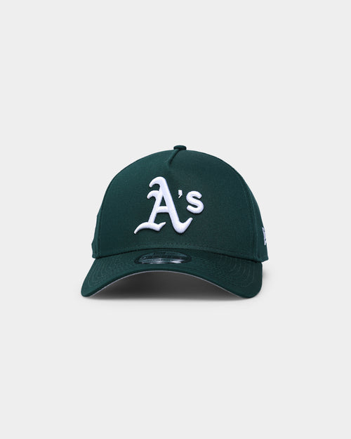 New Era Oakland Athletics Q221 World Series 9FORTY A-Frame Snapback Dark Green