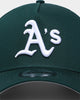 New Era Oakland Athletics Q221 World Series 9FORTY A-Frame Snapback Dark Green