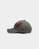 New Era Women's New York Yankees 'Rose Emblem' 9FORTY Strapback Olive/Black