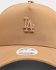 New Era Women's Los Angeles Dodger's Tonal 9FORTY A-Frame Wheat