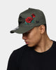 New Era Los Angeles Lakers Rose Hit 9FORTY A-Frame Snapback Olive/Black