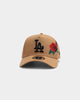 New Era Los Angeles Dodgers 'Rose Emblem' 9FORTY A-Frame Snapback Wheat/Black