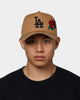 New Era Los Angeles Dodgers 'Rose Emblem' 9FORTY A-Frame Snapback Wheat/Black