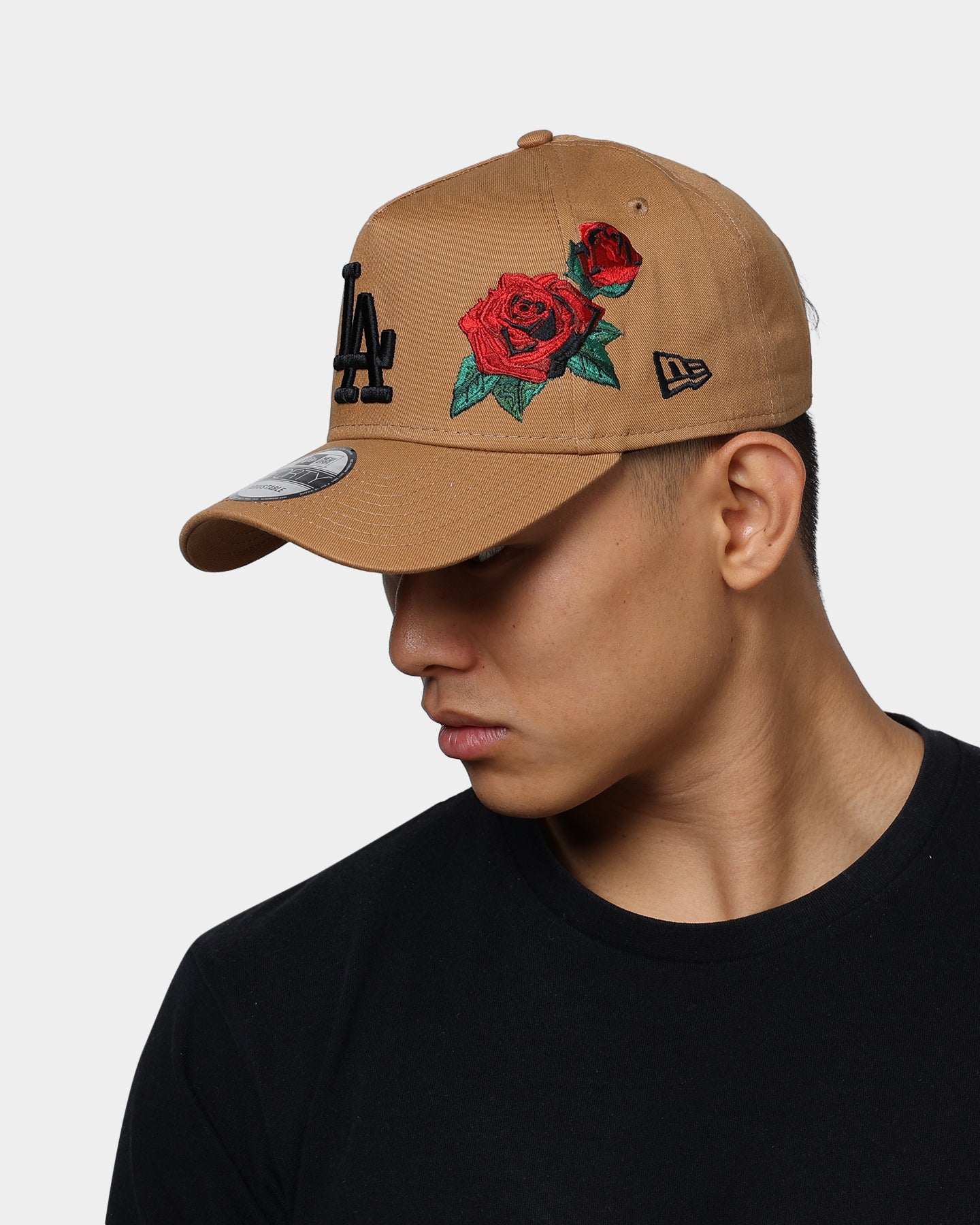 New Era Los Angeles Dodgers 'Rose Emblem' 9FORTY A-Frame Snapback