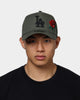 New Era Los Angeles Dodgers Rose Hit 9FORTY A-Frame Snapback Olive/Black