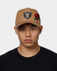 New Era Las Vegas Raiders Rose Hit 9FORTY A-Frame Snapback Wheat/Black
