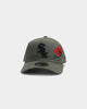 New Era Chicago White Sox Rose Hit 9FORTY A-Frame Snapback Olive/Black