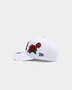New Era Atlanta Braves 'Rose Emblem' 9FORTY A-Frame Snapback White/Black