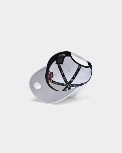 New Era Atlanta Braves 'Rose Emblem' 9FORTY A-Frame Snapback White/Black