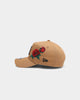 New Era Atlanta Braves 'Rose Emblem' 9FORTY A-Frame Snapback Wheat/Black