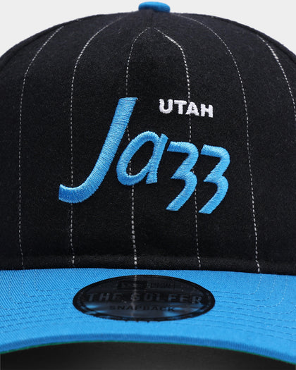 New Era Utah Jazz Pinstripe 2 Tone Old Golfer Snapback Pinstripe