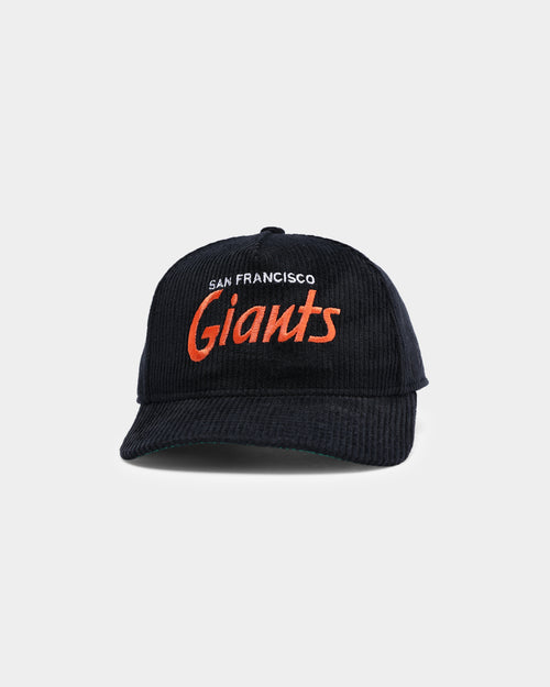 New Era San Francisco Giants "Black Cord" Old Golfer Snapback Black
