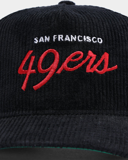 New Era San Francisco 49ers "Black Cord" Old Golfer Snapback Black