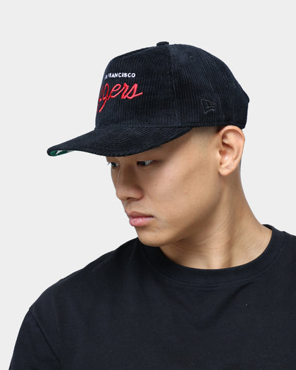 New Era San Francisco 49ers "Black Cord" Old Golfer Snapback Black