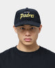 New Era San Diego Padres "Black Cord" Old Golfer Snapback Black