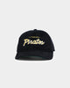 New Era Pittsburgh Pirates "Black Cord" Old Golfer Snapback Black
