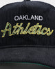 New Era Oakland Athletics "Black Cord" Old Golfer Snapback Black