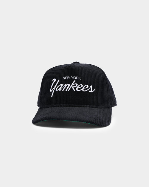 New Era New York Yankees "Black Cord" Old Golfer Snapback Black