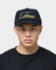 New Era Los Angeles Lakers "Black Cord" Old Golfer Snapback Black