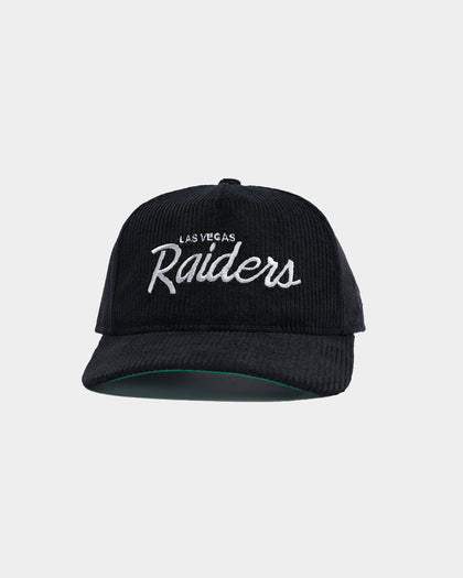 New Era Las Vegas Raiders "Black Cord" Old Golfer Snapback Black