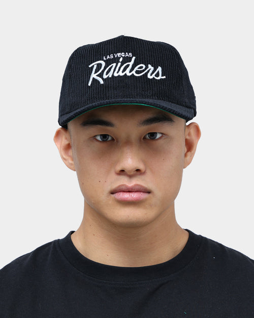 New Era Las Vegas Raiders "Black Cord" Old Golfer Snapback Black